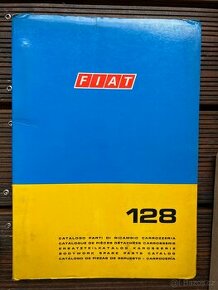 FIAT 128 originální katalog náhradních dílů fabrický - 1