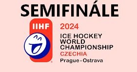 SEMIFINÁLE - MS Hokej  2 vstupenky Originál