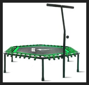 Aga Fitness Trampolína 130 cm Green + madlo