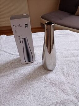 Váza Tavola, nerezová lesklá