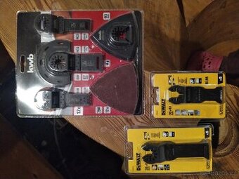 Oscilační příslušenství DeWALT a Einhell