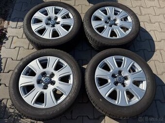 4x al kola 5x112 16 + pneu letní 205/55 R16