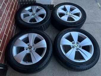 Alu 17" 5x112, škoda TRITON , letní 80%, pěkné, SUP3