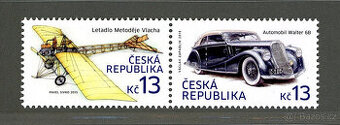 ČR 2015 - Historické dopravní prostředky č. 838-839 - svěž