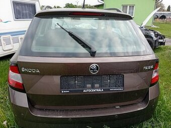 Zadní páté 5-té dveře Škoda Fabia III combi