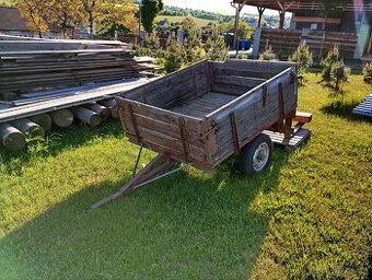 Vlečka za malotraktor