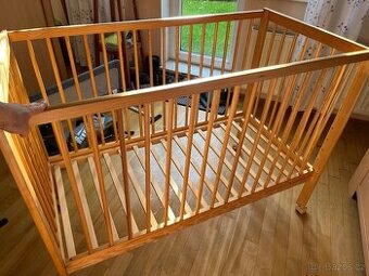 Detska postylka drevena 120 x 60