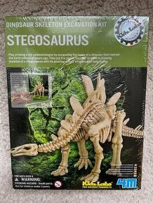 Stegosaurus skládací kostra_hra na paleontologa - 1