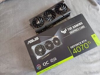 ASUS TUF GAMING GeForce RTX 4070 Ti 12GB OC + Záruka