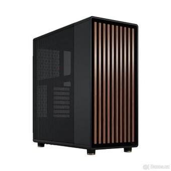 PC Case Fractal Design North — Černý, mesh bočnice, nový