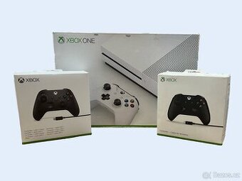 Xbox One 500 GB + 2× originální ovladač