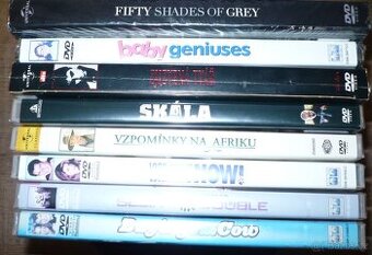 8 x nové DVD USA filmy, nové, česká podpora