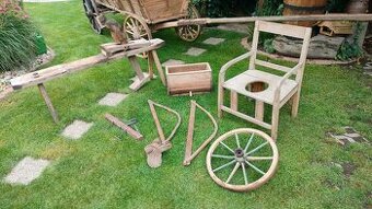 Zemědělské stroje, věci.