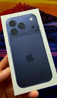 iPhone 17 pro 256GB blue nový orig balení CZ
