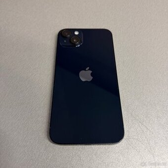 iPhone 14 Plus 128GB černý, pěkný stav, 12 měsíců záruka