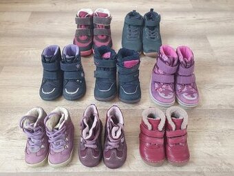 Zimní dívčí boty