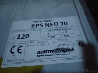 Polystyren EPS neo 70   dále styroterm plus eps 100