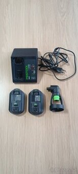 FESTOOL - 2x baterie + úhlový nástavec + nabíječku