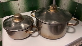 Hrnce Edelstahl Rostfrei + poklice