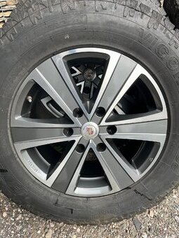 ALU kola MAK 6 x 139,7, 8J x 18" ET 30 vč. pneu
