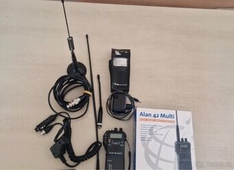 Midland Alan 42 Multi – Kompletní set s anténou (V krabici)