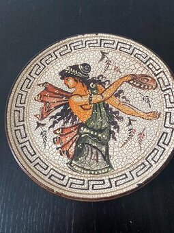Řecký ozdobný talíř