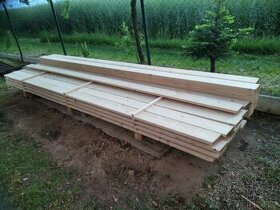 Jedlové prkna a hranoly