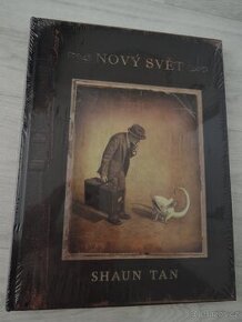 Kniha Nový svět Shaun Tan originálně zabalená