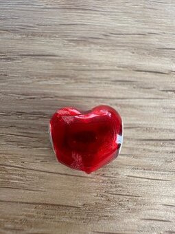 Poškrábané srdce na Pandora náramek