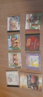 Dětská CD s písničkami a pohádkami