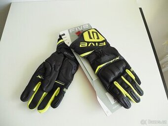 Rukavice na motorku, kožené, Five RFX Sport