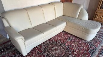 Kožená rohová sedačka, 5249