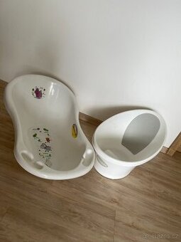 Dětské vaničky Shnuggle+obyč