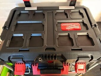 Milwaukee packout - Large Box a pracovní taška 38 cm,text