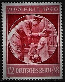 168468305.Predám pošt.známky Deutsches Reich 1940 - 1