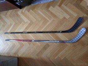 2x hokejová hůl LEVÁ délka 150cm