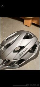 Alpine bicycle helmet