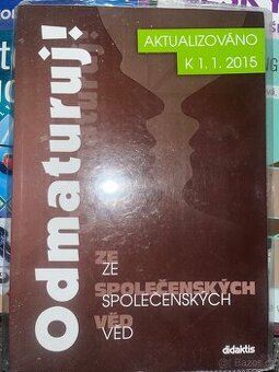 Učebnice ODMATURUJ ze společenských věd