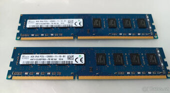 16GB DDR3 DIMM 2x8GB 2Rx8 PC3L-12800U