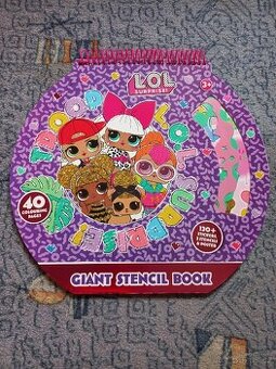 LOL surprise Troop grant stencil book