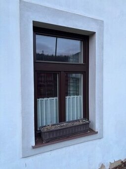 Dřevěná designová okna