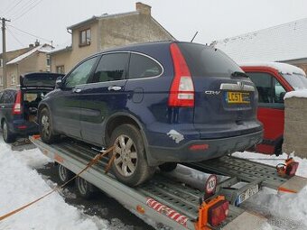 Honda CRV pred i poface na náhradní díly