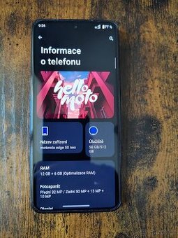 MOTOROLA Edge 50 NEO/5G 12/512GB