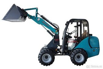 kloubový nakladač Schmidt 3639, motor Kubota