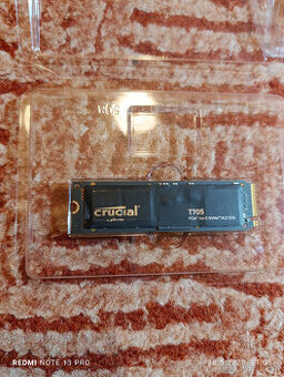 NVME 4TB CRUCIAL T705 PCIE GEN5 - čtení 14100MB/s