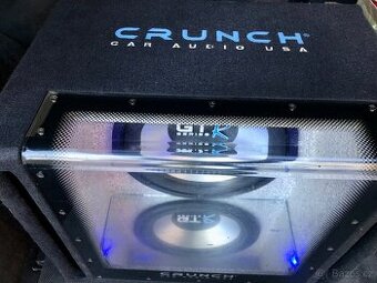 Subwoofer Crunch GTR series+ zesilovač