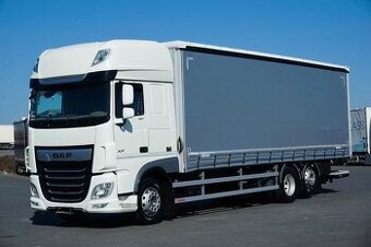 DAF XF 480 6x2 včetně plachtové nástavby a hydraulického čel - 1