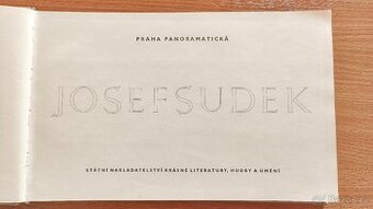 Josef Sudek, Praha Panoramatická, 1959 - 1