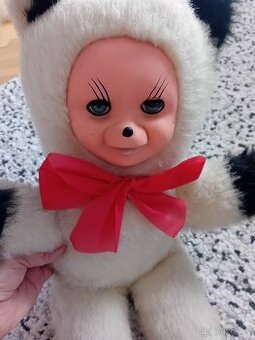 Vintage plyšová hračka, velký mončičák