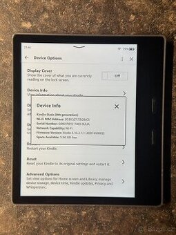 Čtečka knih Amazon Kindle Oasis 9th. gen 8 GB WiFi